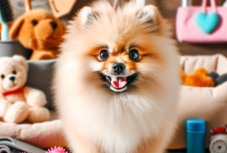 cuidados del perro Pomerania