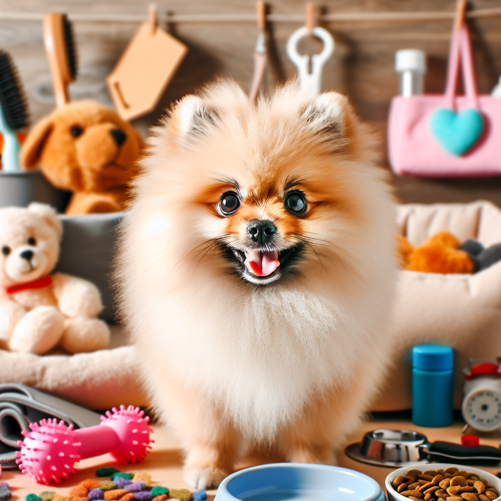 cuidados del perro Pomerania