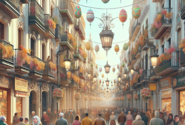 ¿Donde es Fiesta Lunes de Pascua en Espana