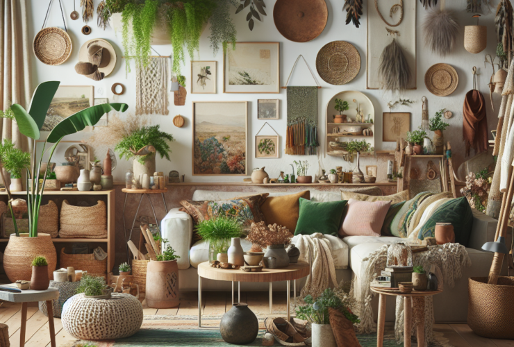 ¿Que es el estilo boho chic en decoracion