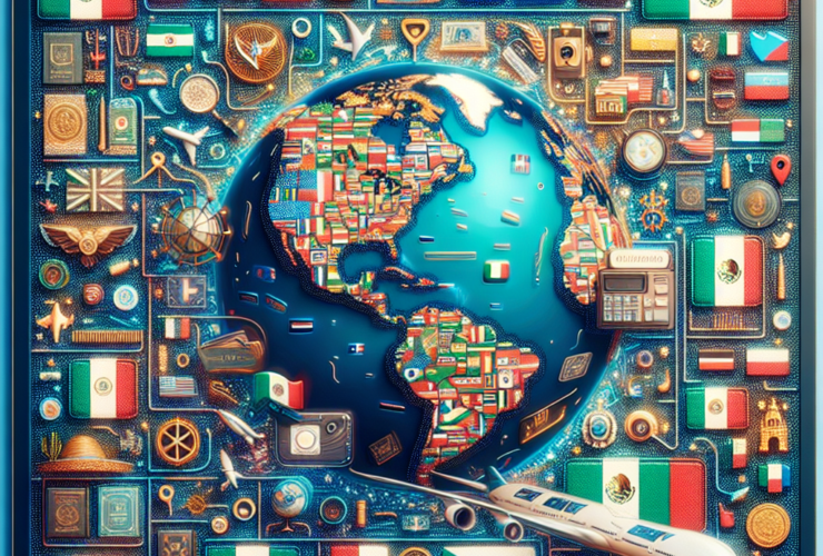 ¿Que paises pueden entrar a Mexico sin visa 2024