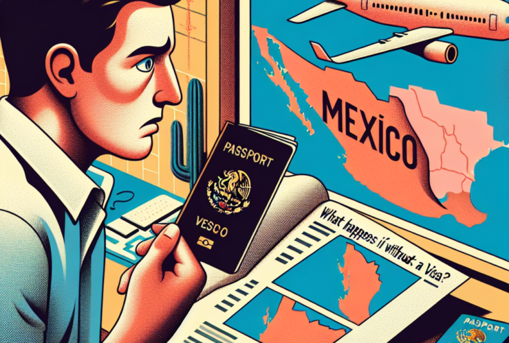 ¿Que pasa si llego a Mexico sin visa