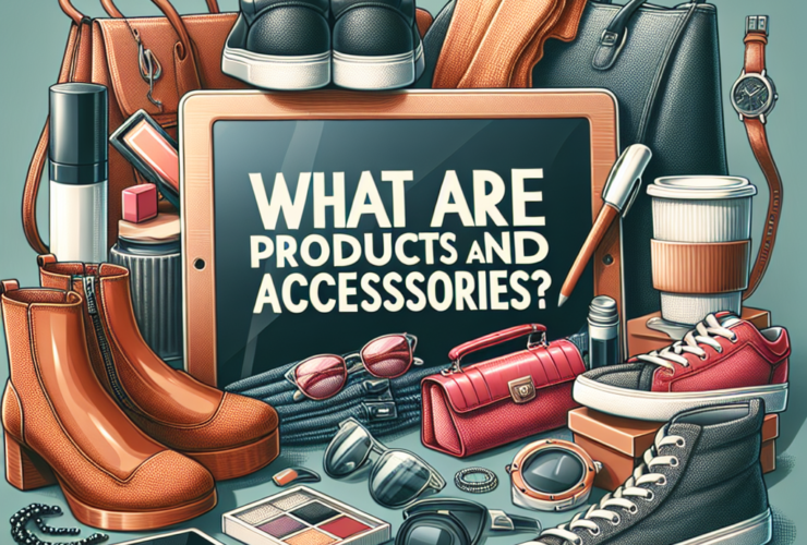 ¿Que son los productos y accesorios